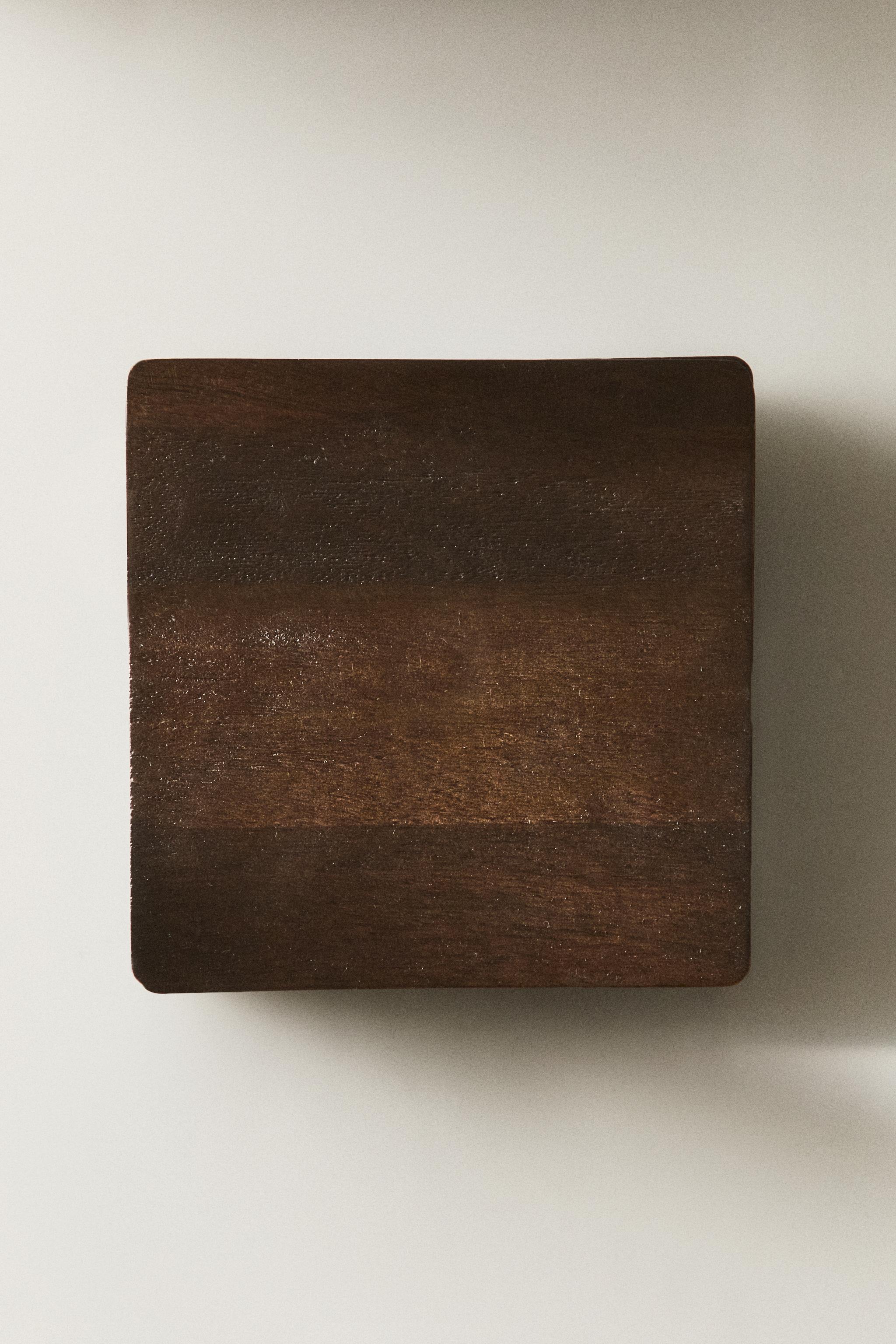 BOÎTE EN BOIS COUVERCLE MOYEN